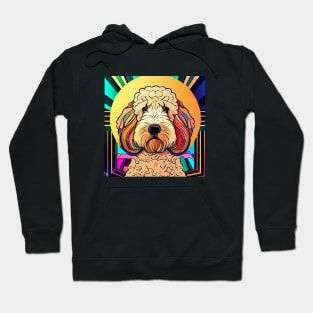 Art Deco Goldendoodle Hoodie